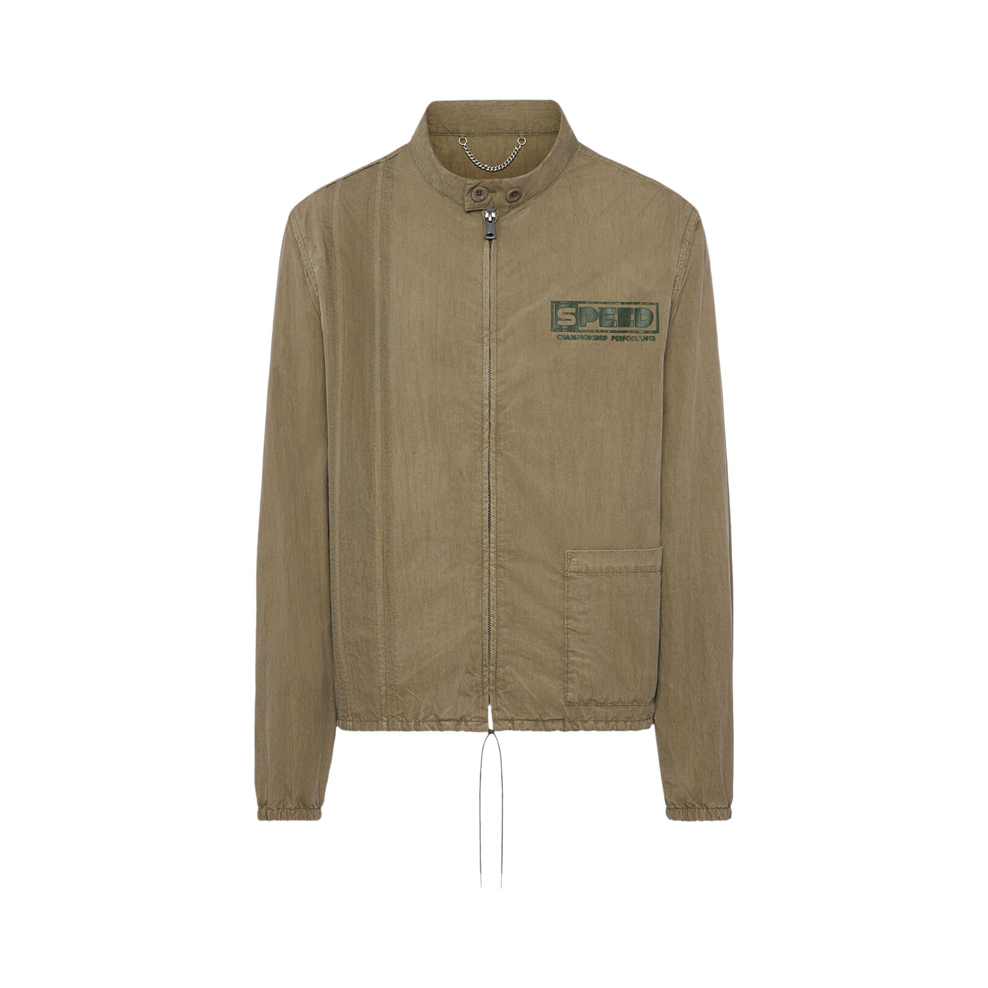 Pre-owned Maison Margiela Sports Jacket 'khaki' | Brown | Men's Size 48
