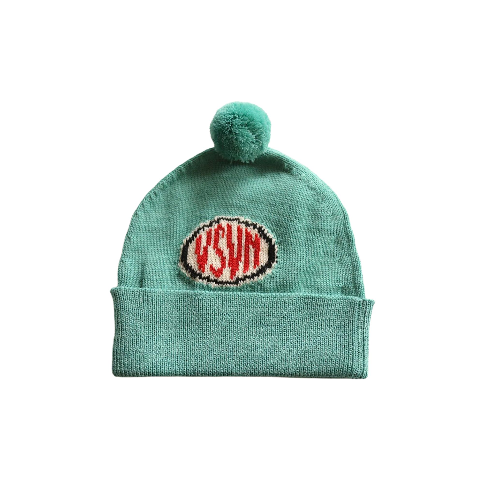 Pre-owned Visvim Wool Knit Beanie 'light Green' | Men's Size Onesize