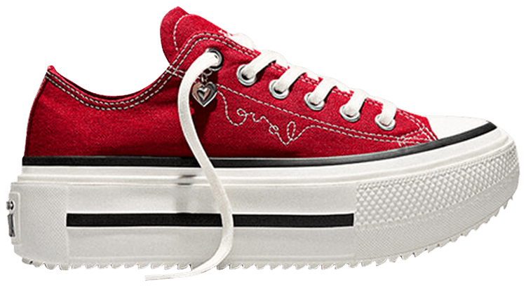 Converse Chuck Taylor All Star Lift Double Stack Platform Valentines Day