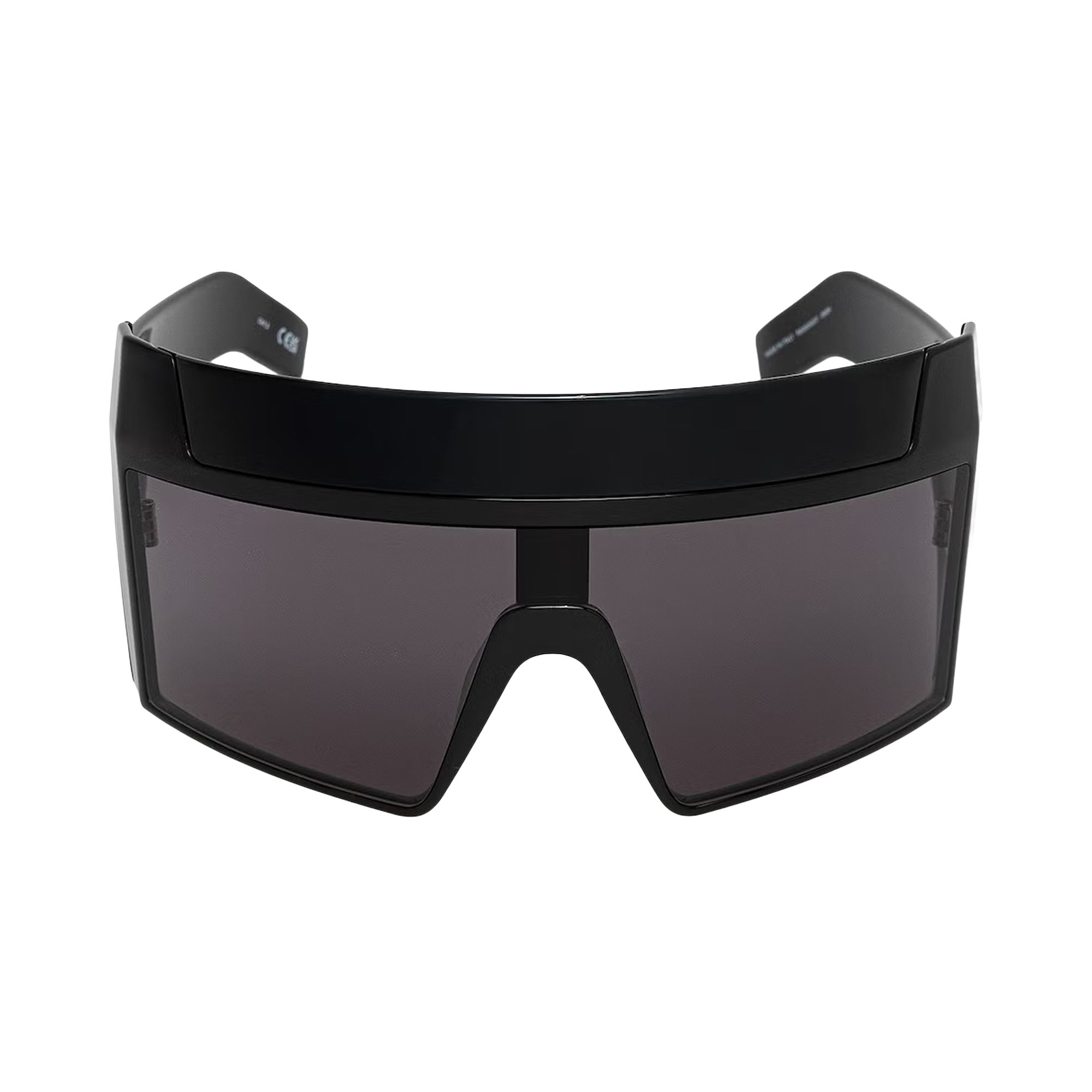 Pre-owned Rick Owens Rev Shiny Sunglasses 'temples/black Lens' | Men's Size Onesize