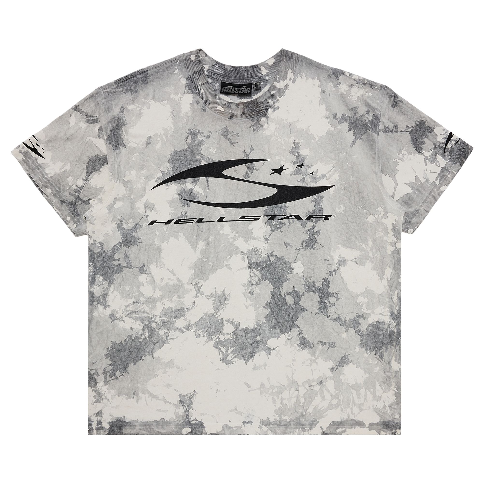 Pre-owned Hellstar H Cursive Logo T-shirt 'grey' | Men's Size S