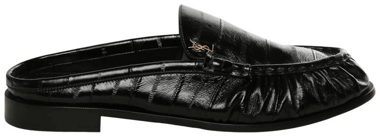 Saint Laurent Le Loafer Slipper Nero
