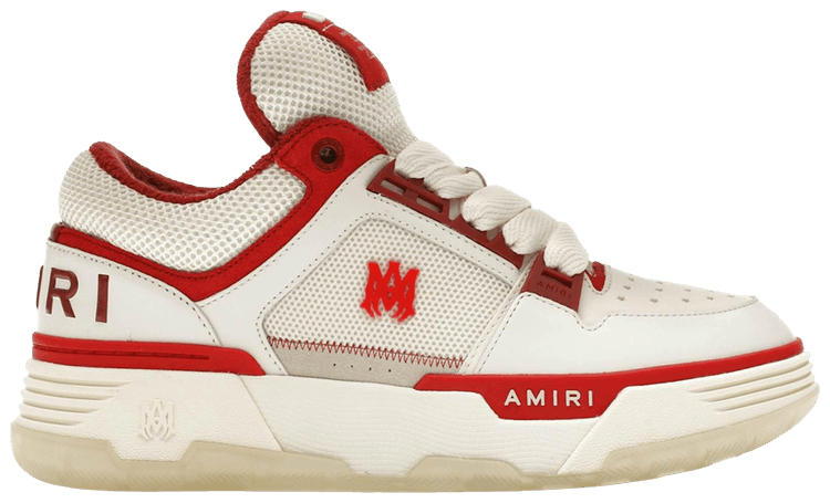 Amiri MA 1 White Red
