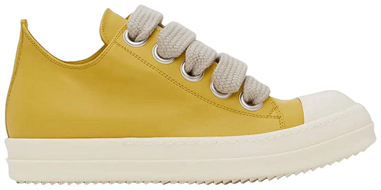 Buy Rick Owens Porterville Jumbo Laced Low 'Lemon' - RU02D6893