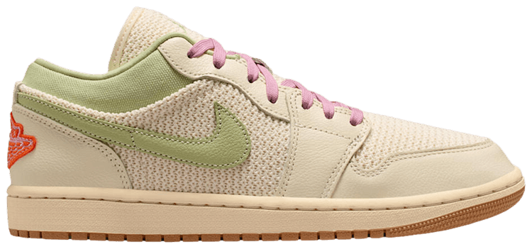 Wmns Air Jordan 1 Low SE Sail Olive Aura Pearl White