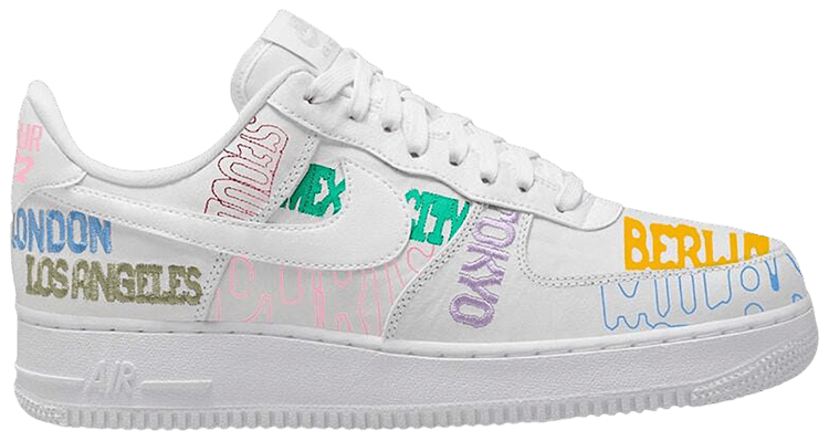Nike Air Force 1 Low World Tour   White