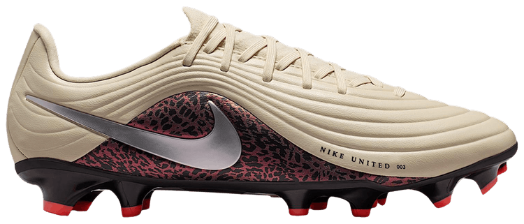 Nike United Tiempo Maestro Academy MG Low Fossil Burgundy Crush