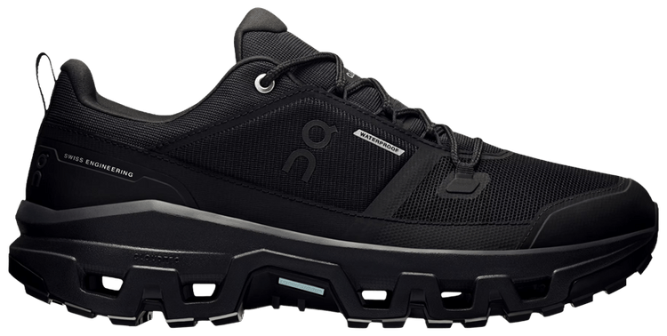 ON Cloudrock Low Waterproof Triple Black