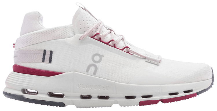 ON Wmns Cloudnova 2 Ivory Grenadine