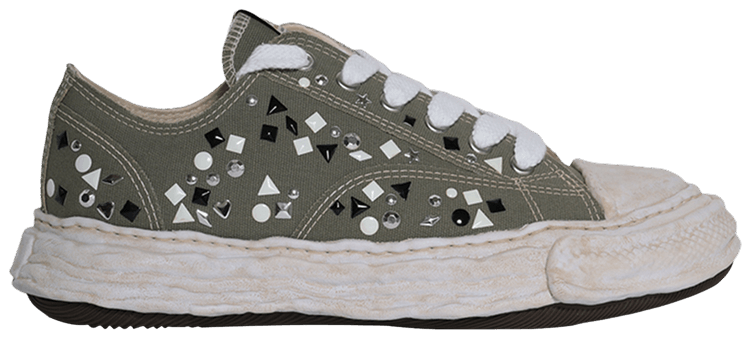 Maison Mihara Yasuhiro Peterson 23 OG Sole Canvas Low Green