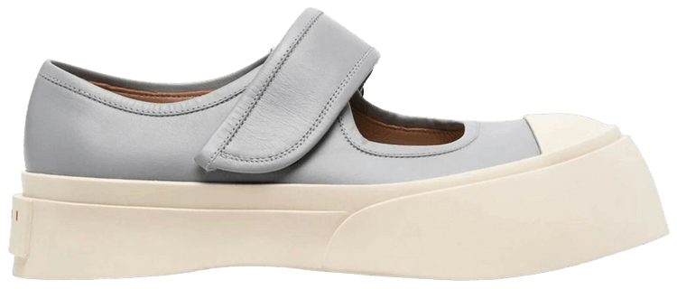 Marni Wmns Mary Jane Sneaker Neutral Grey