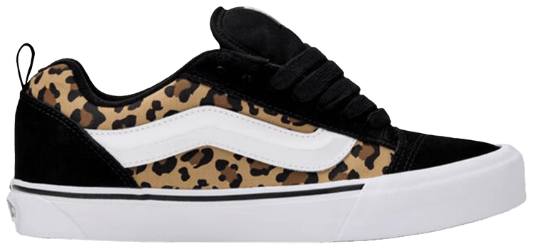 Vans Knu Skool Leopard Black White