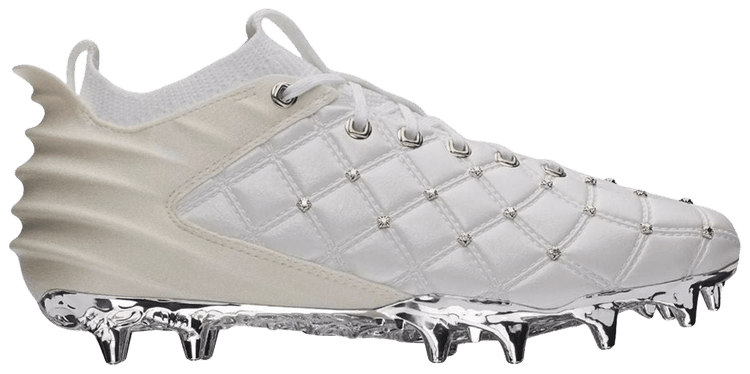 Justin Jefferson x Under Armour Blur 20 MC Chrome 18 White Metallic Silver
