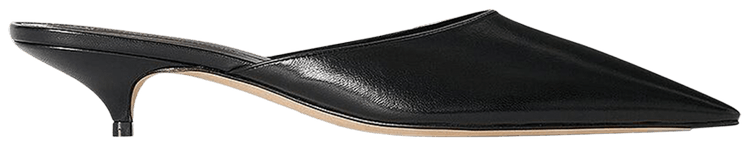 The Row Wmns Lissa Kitten Mule Black