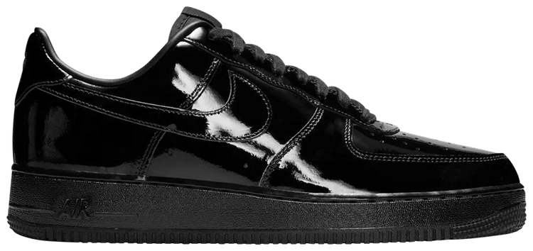 Nike Air Force 1 Low Patent Leather Premium Black