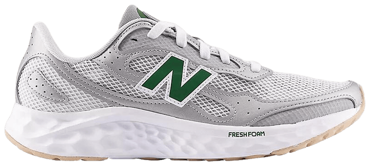 New Balance Fresh Foam Arishi v4 Tiralux Raincloud Silver Metallic Dark Alpine Green