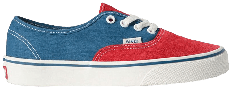 Vans Authentic Racing Red Blue