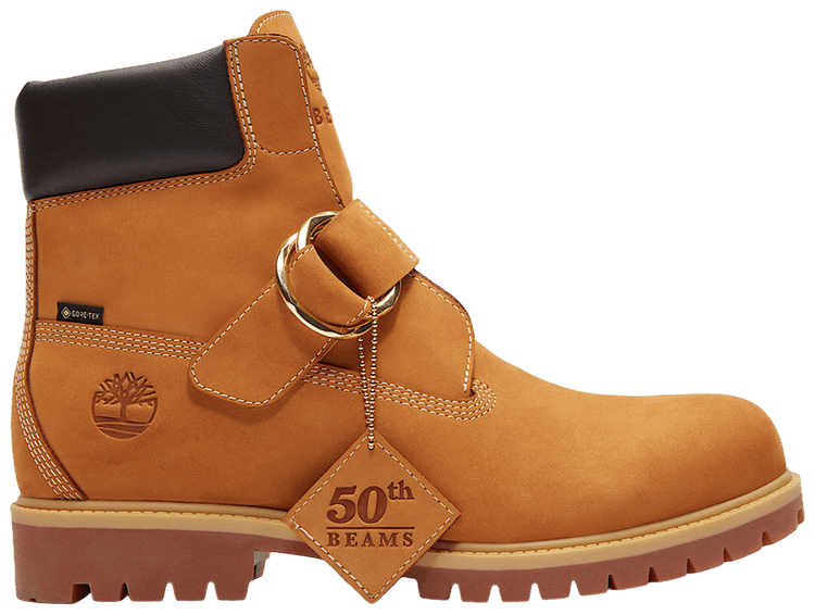 BEAMS x Timberland Buckle GORE TEX Boot Wheat