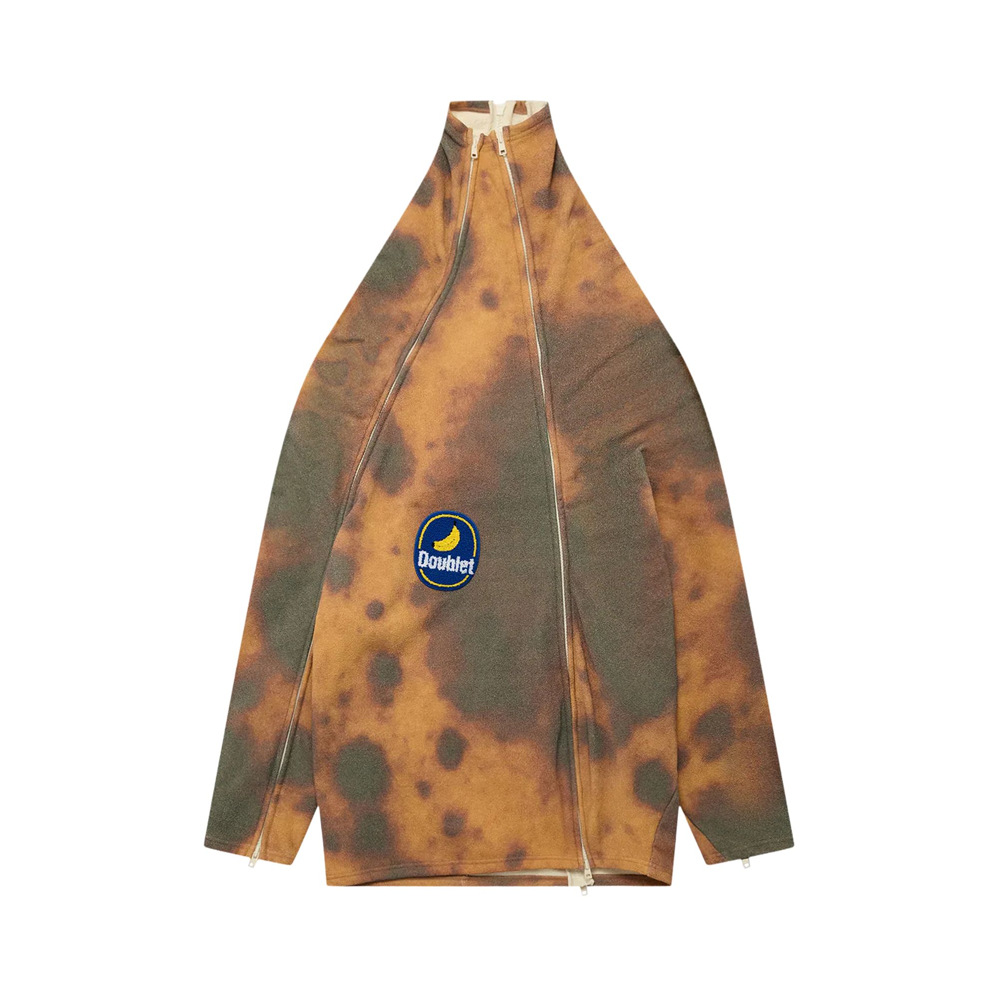 Pre-owned Doublet Peelable Banana Hoodie 'brown' | Men's Size Xl