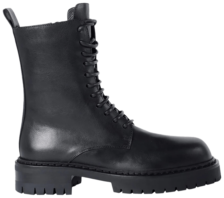 Ann Demeulemeester Skagi Rounded Ankle Boot Black