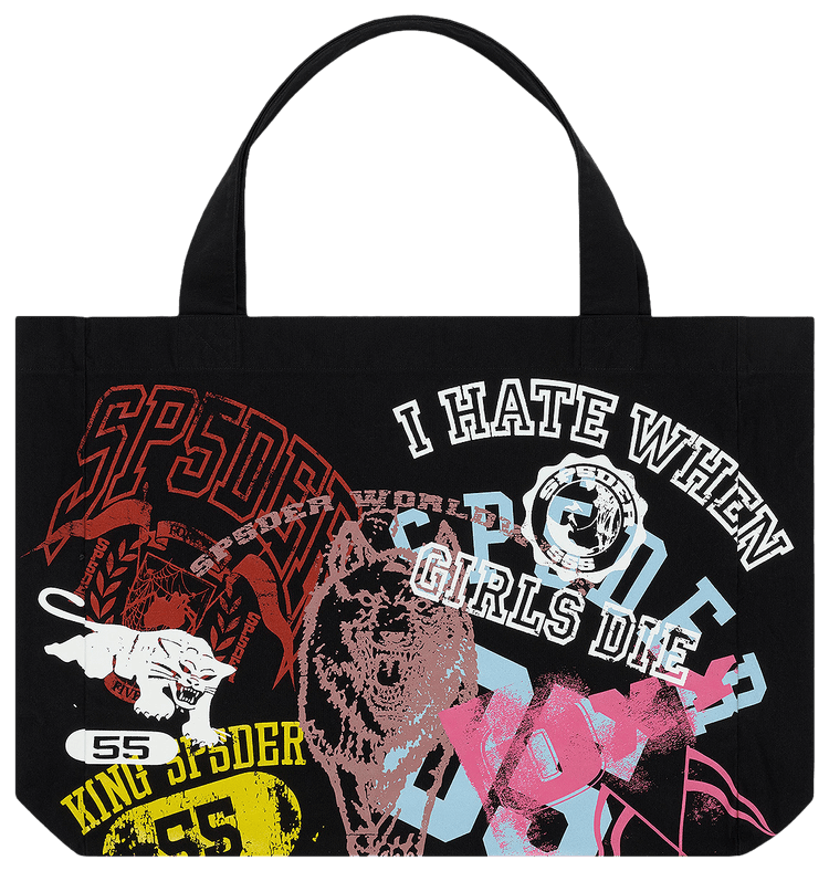 バッグ SP5IDER TOTE BAG Sp5der P*NK Tote Bag Pink Black | Spider Worldwide | eBay