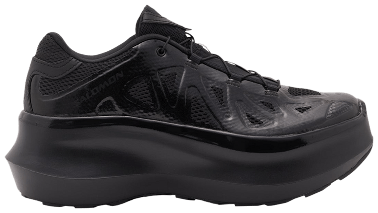 Comme Des Garcons x Salomon Whisper Void Platfrom Black