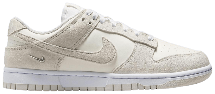 Nike Wmns Dunk Low SE Sail White Metallic Silver