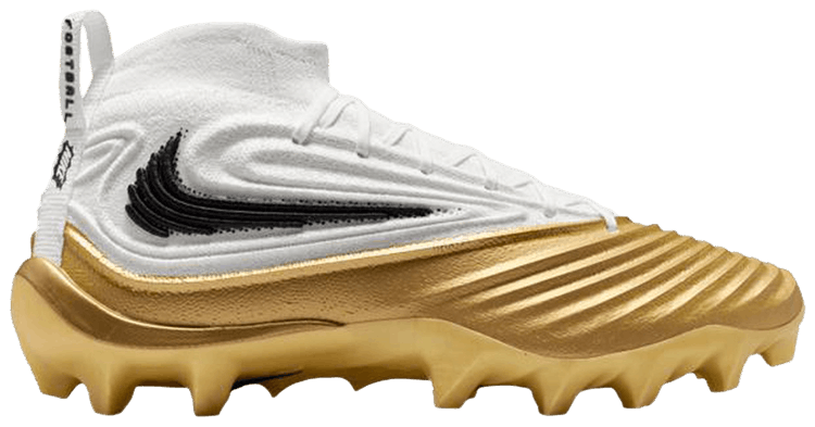 Nike Alpha Menace 5 Elite White Metallic Gold