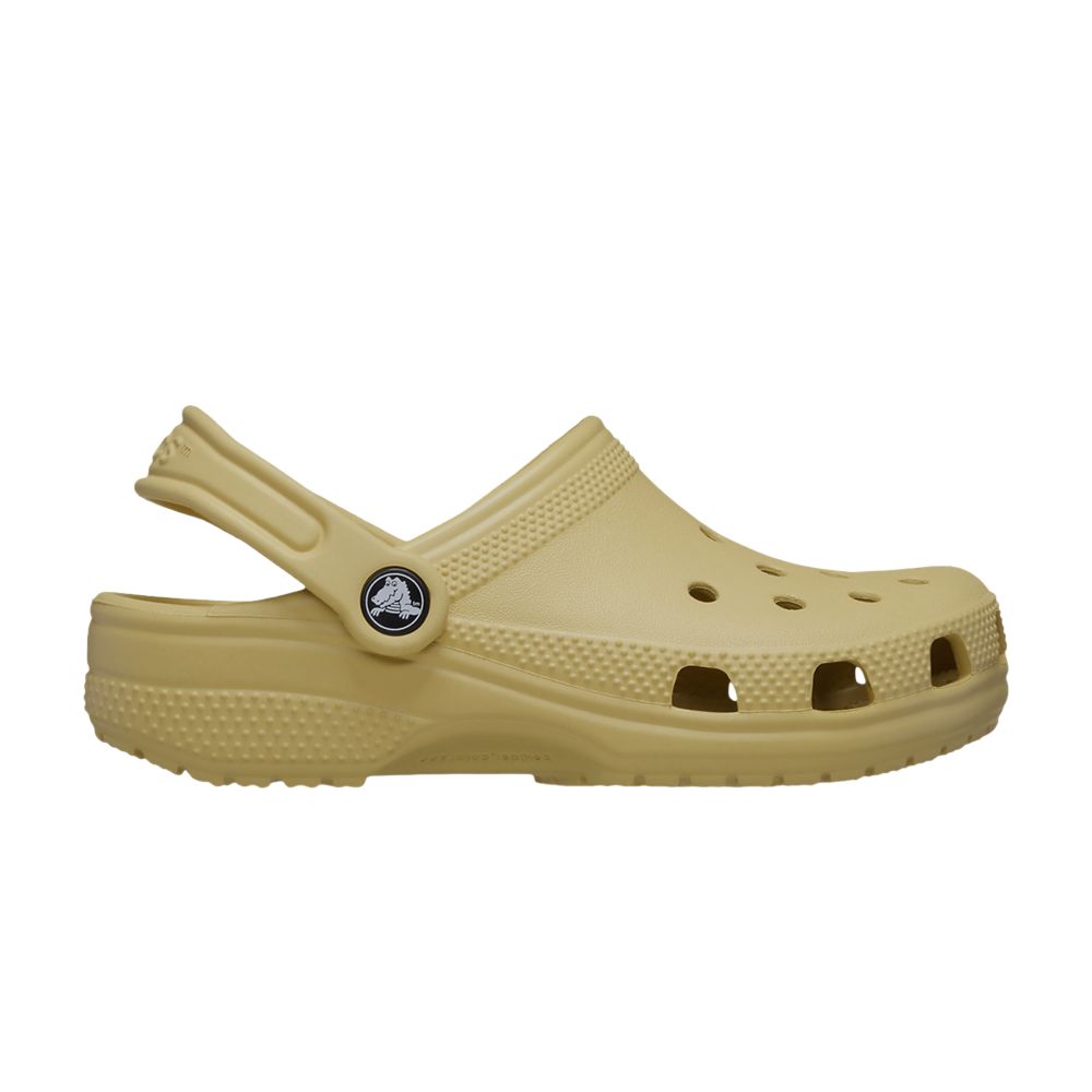 Pre-owned Crocs Classic Clog Kids 'wheat' | Tan | Kid's Size 13