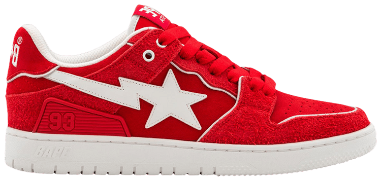 BAPE Sk8 Sta 2 Red