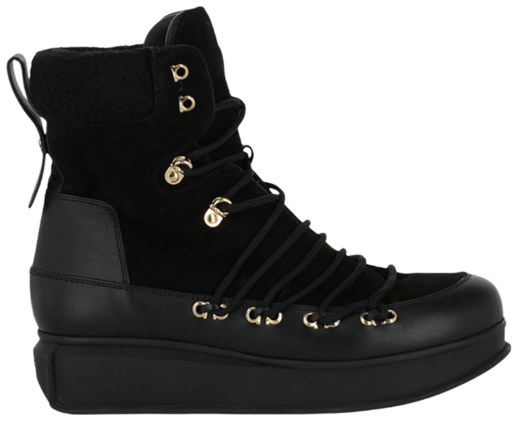 Ferragamo Wmns Milo Ankle Boot Black