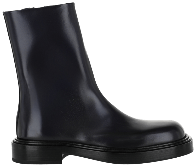Ferragamo Formia Ankle Boot Wide Blue