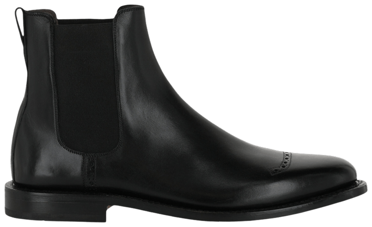 Ferragamo Romeo Chelsea Boot   Extra Wide Width Black