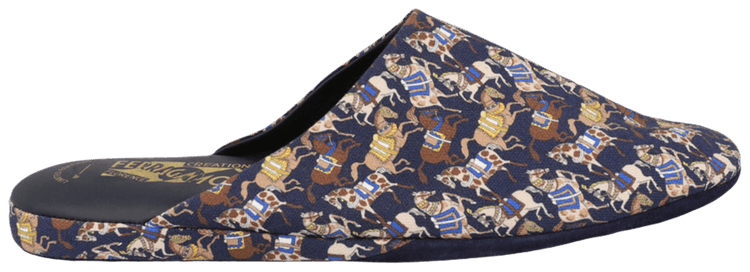 Ferragamo Knight Bedroom Slipper Multi Color