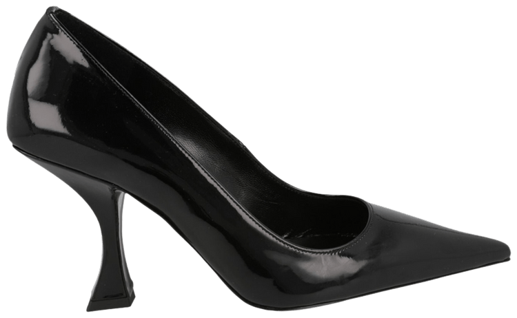 BY FAR Wmns Viva Patent Leather Pump Black