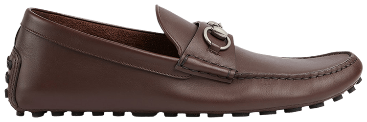 Gucci Driver Horsebit   Cocoa