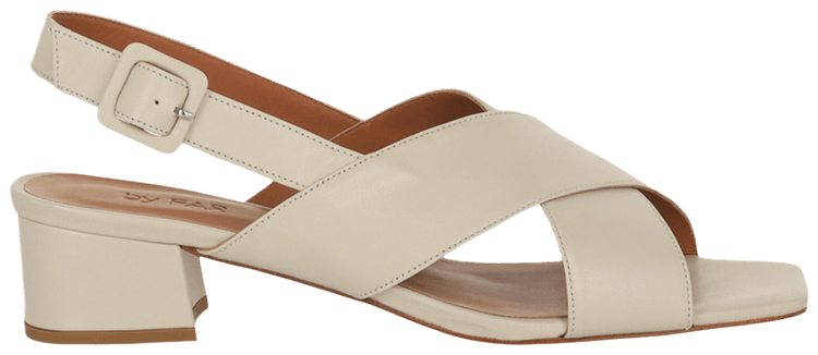BY FAR Wmns Anelia Leather Sandal Light Pink