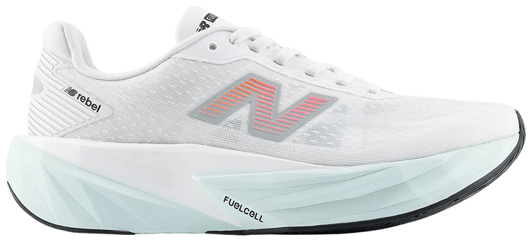 New Balance Wmns FuelCell Rebel V5 White Pink Heat