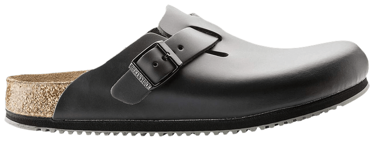 Birkenstock Boston Super Grip Sandal Black
