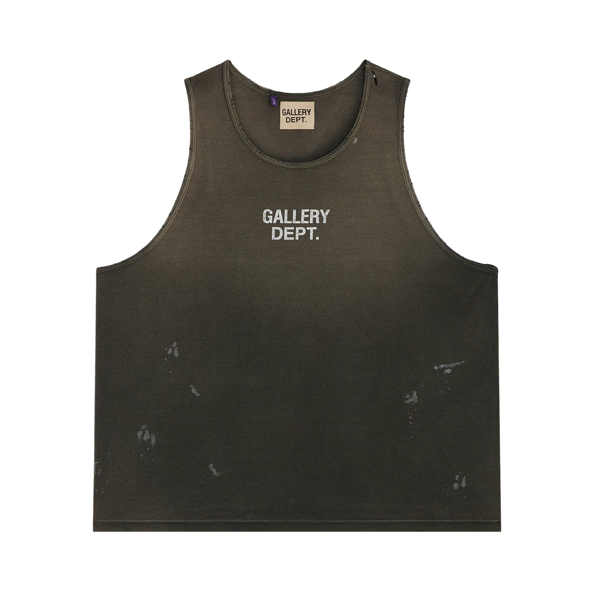 Pre-owned Gallery Dept. Sun Tank 'sun Faded Black' | Men's Size Xl