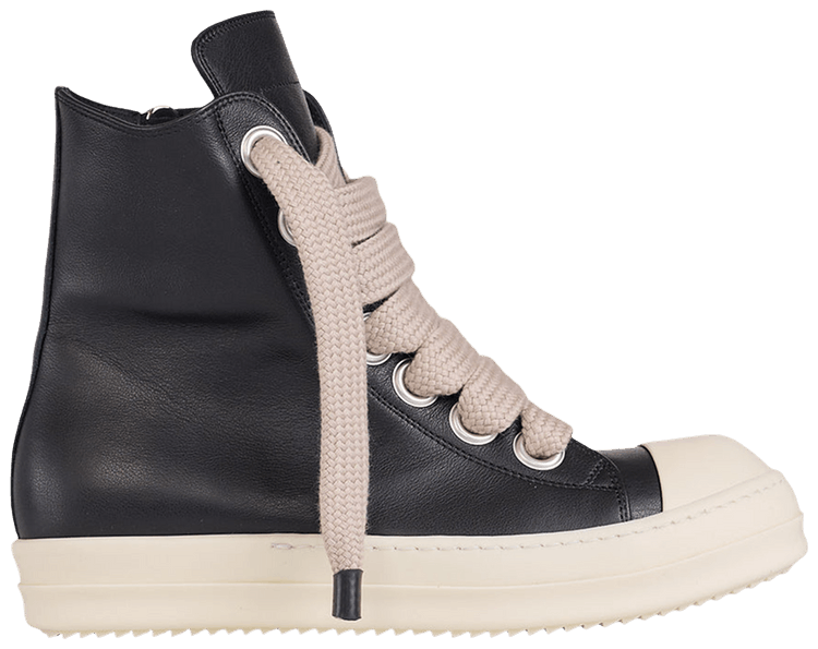 Rick Owens Jumbolace Sneaker Black Milk