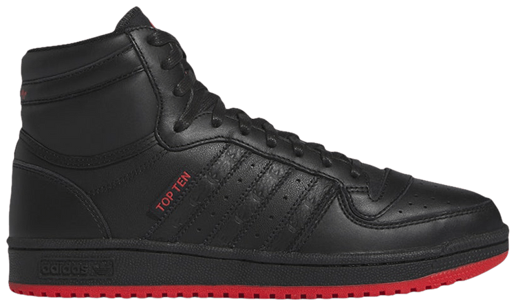 adidas Top Ten RB Black Bright Red
