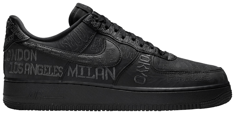 Nike Air Force 1 Low World Tour   Black