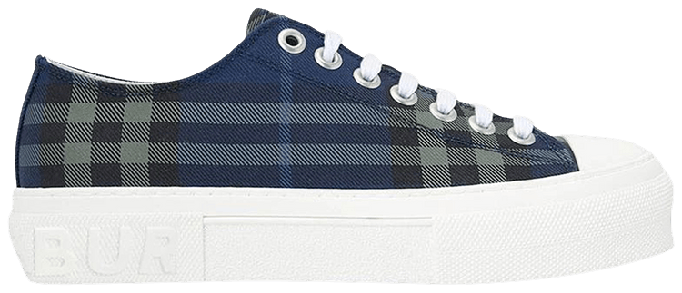 Burberry Check Sneakers Navy