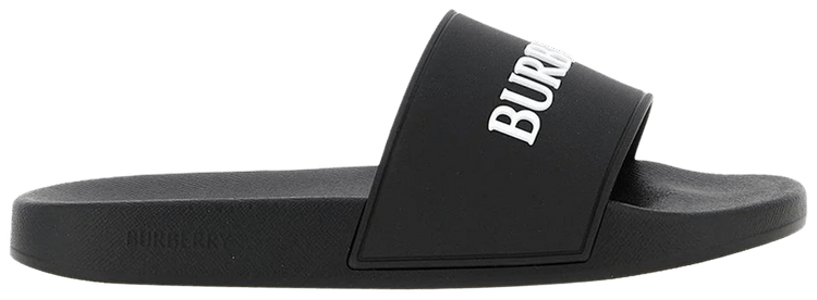 Burberry Furley Logo Slide Black