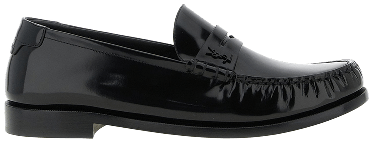 Saint Laurent Logo Detail Lofer Black