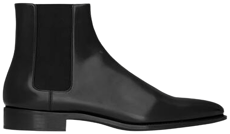 Saint Laurent Adrien Chelsea Boot Black