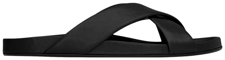 Saint Laurent Nichols Slide Black