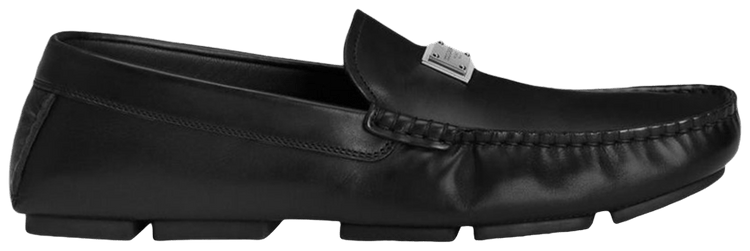 Saint Laurent Dolce  Gabbana Logo Loafer Black