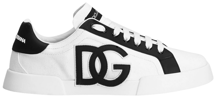 Dolce  Gabbana Portofino Light Strobel Sneaker White Black